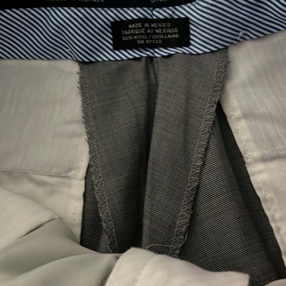 NWOT Preppy Tommy Hilfiger/Neiman Marcus Gray Wool Suit - Picture 7 of 16